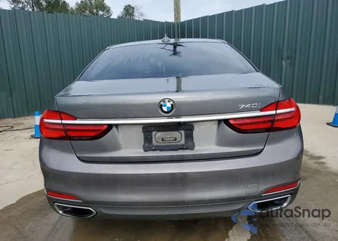 2016 BMW 740 I z USA, uszkodzony, nr VIN WBA7E2C57GG504370